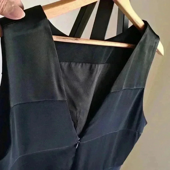 Dress TWO PIECE COLOR BLOCK IN BLACK JONES NEW YORK - Picture 3 of 10